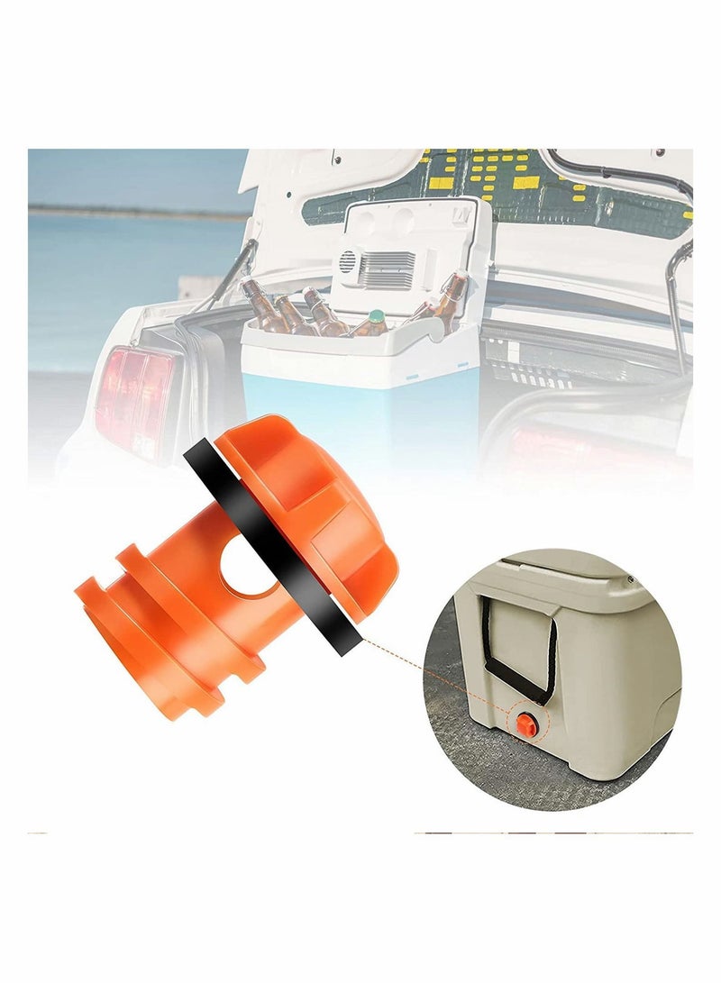 NIBEMINENT 2PACK Cooler Drain Plug Replacement Parts Accessories Kit Compatible with Most Major Brands Plugs Leak-Proof Design - Image 4