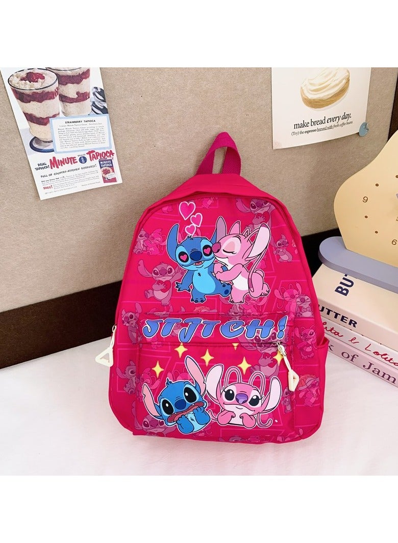 STITCH Stitch Children's Large Capacity Schoolbag Boys And Girls Cute Cartoon Backpack Outdoor Leisure Backpack - Image 1