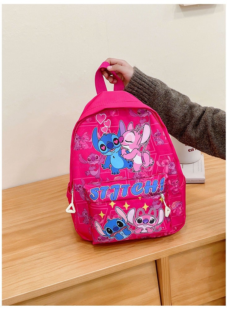 STITCH Stitch Children's Large Capacity Schoolbag Boys And Girls Cute Cartoon Backpack Outdoor Leisure Backpack - Image 2
