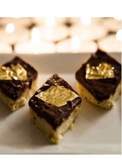 KASTWAVE Gold Leaf Flakes 3g Genuine Flakes Decorative Dishes, Pure for Cooking Cakes Chocolates Decoration, Health Spa, Not Edible  - Image 2