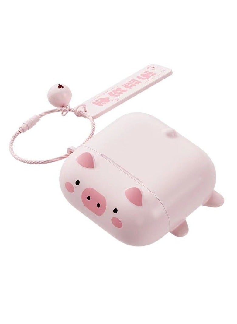 True Wireless Pink Cute Earbuds Bluetooth Kawaii Headphones for Girls Small Mini Earbuds for Kids Noise Cancelling Earbuds TWS Earphones Kids Wireless Earbuds for iPhone Android - Image 2