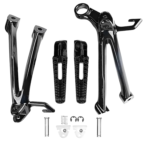 TCMI Motorcycles K6 Passenger Rear Set Foot Pegs Footrests Bracket Fits for Suzuki GSXR 600 750 2008-2010 - Image 1