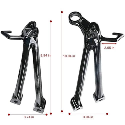 TCMI Motorcycles K6 Passenger Rear Set Foot Pegs Footrests Bracket Fits for Suzuki GSXR 600 750 2008-2010 - Image 4
