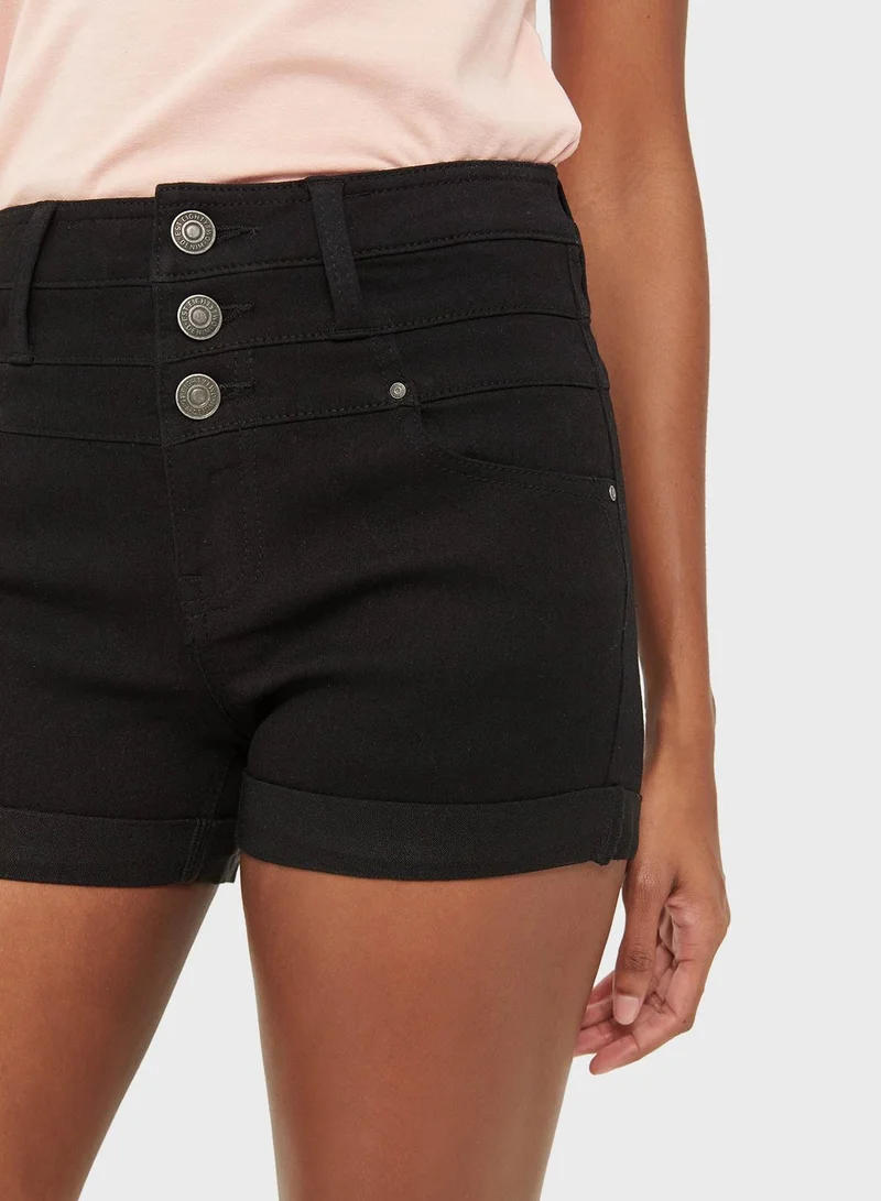 Ardene High Waist Shorts