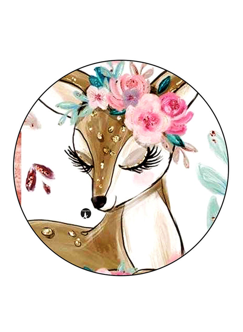 RKN Deer Printed Mouse Pad Multicolour