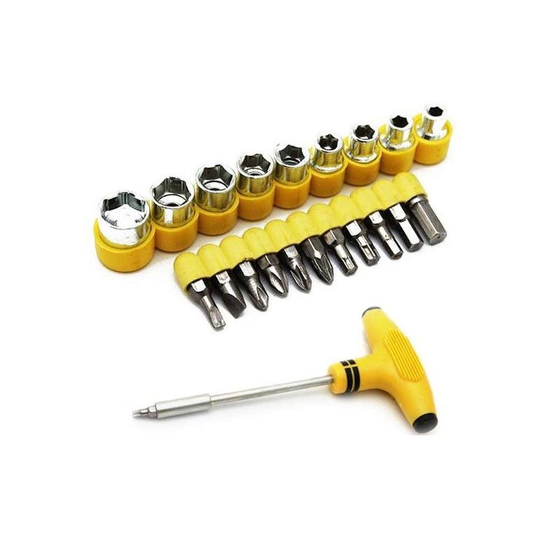 Shopper52 Multi Purpose 21 Pcs Screwdriver Socket Set - 24PCTK - Image 5
