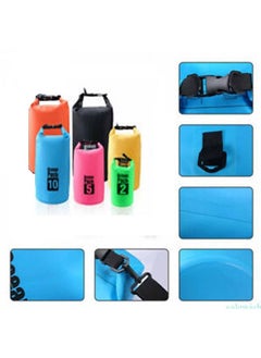 Mishrit 10 Liter Pvc Water Proof Ocean Pack Dry Bag Sack Boating Canoeing Fishing Rafting Swimming Camping Snowboarding (10L).  - Image 4