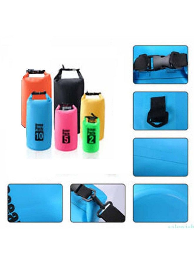 Mishrit 10 Liter Pvc Water Proof Ocean Pack Dry Bag Sack Boating Canoeing Fishing Rafting Swimming Camping Snowboarding (10L). - Image 4