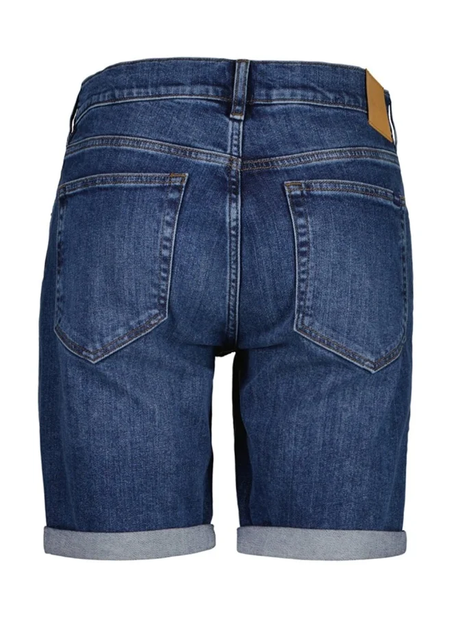 غانت Gant Arley Regular Fit Jean Shorts