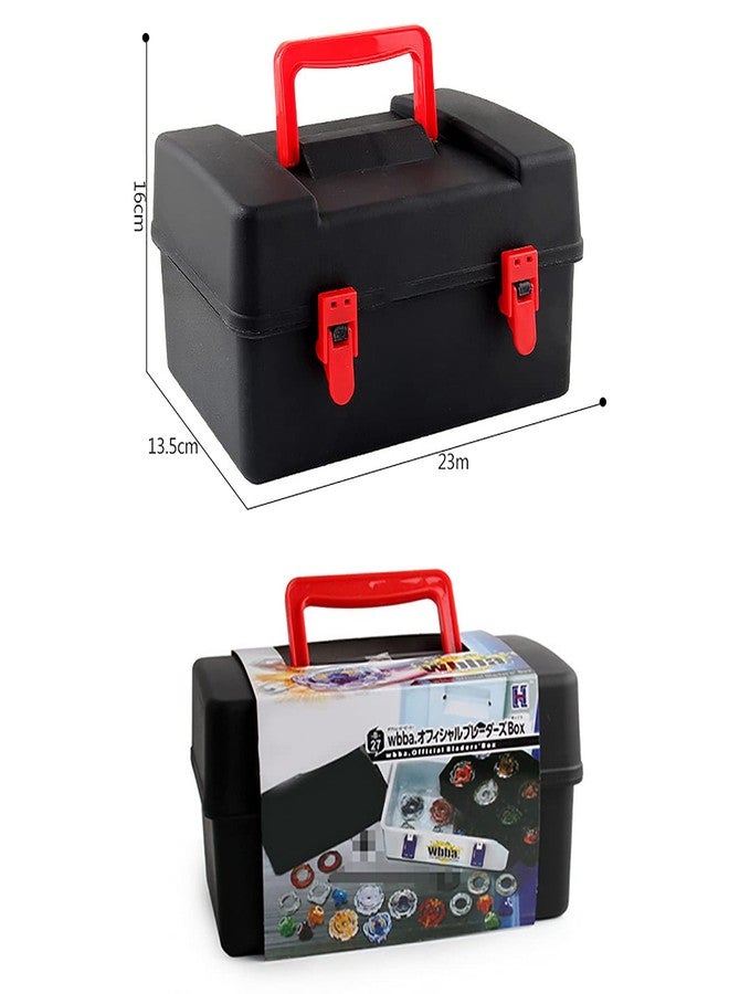 3T6B Bey Battling Top Storage Case, 12 pcs Burst Tops Storage Case Spinning Top and Launcher Set Storage Box for Children and Adult - Image 2