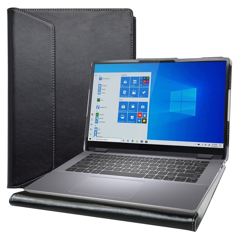 Alapmk Protective Case for Dell Latitude 5450 5440 5430Vostro 5415 5410Case for Dell Inspiron 14 5410 5415 5418 14 2in1 5410 7415Case for HP Pavilion x360 14 14ekXXXX 14 LaptopBlack