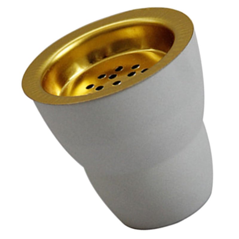 Gray Portable Ceramic Handheld Incense Burner Aromatherapy Censer Middle Eastern Style Home Decor - Image 2