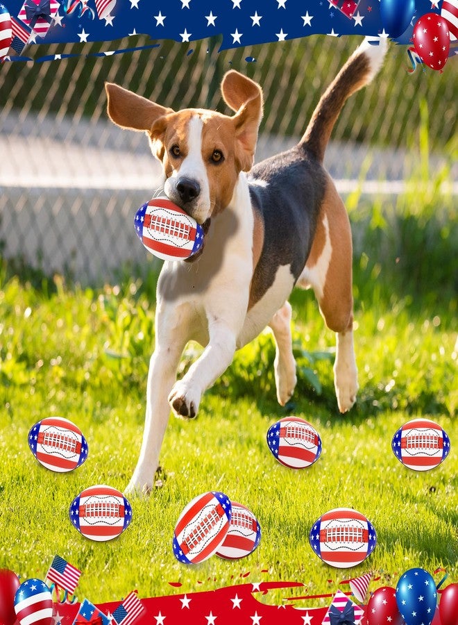 Bensbl 50 Pack Mini Football Stress Balls - American Flag Themed Foam Balls for Stress Relief, Anxiety & Hand Therapy - 3.4 x 2.1 Inches Bulk Gifts for Super Bowl, 4th of July, Valentines & Birthdays - Image 5