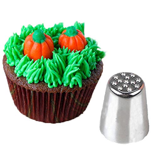 Kosh Standard Size Stainless Steel Grass Nozzle Icing Nozzle Leaf Piping Nozzle Icing Tip Pastry Tips Cup Cake Decorating Baking Tools Bakeware Create Leaves - - (Grass Nozzle) - Image 3