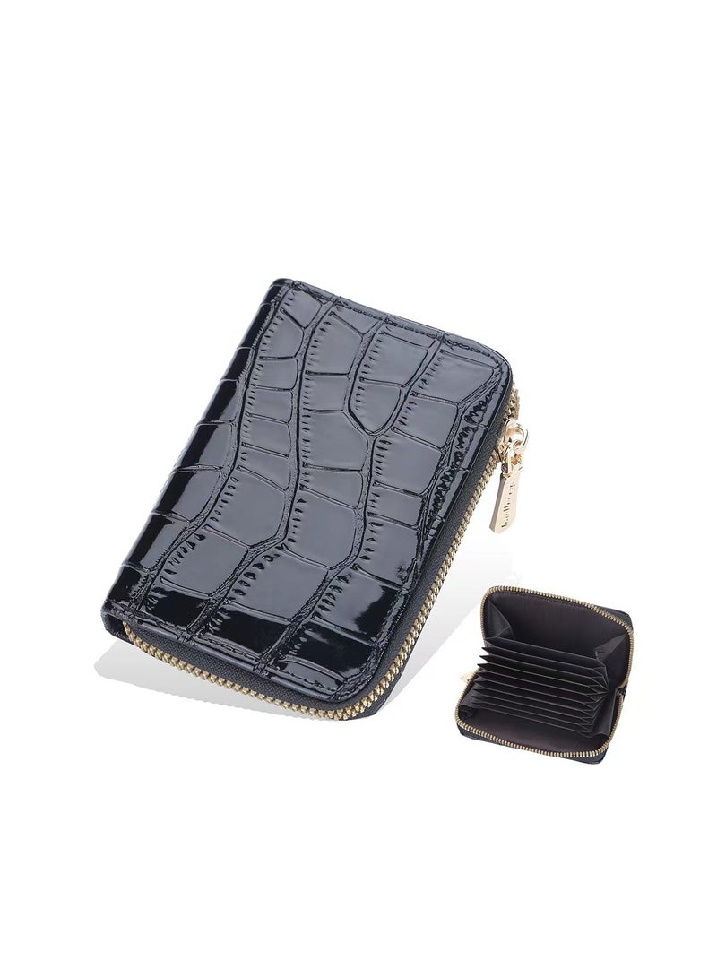 baellerry Leather Wallet Black - Image 1