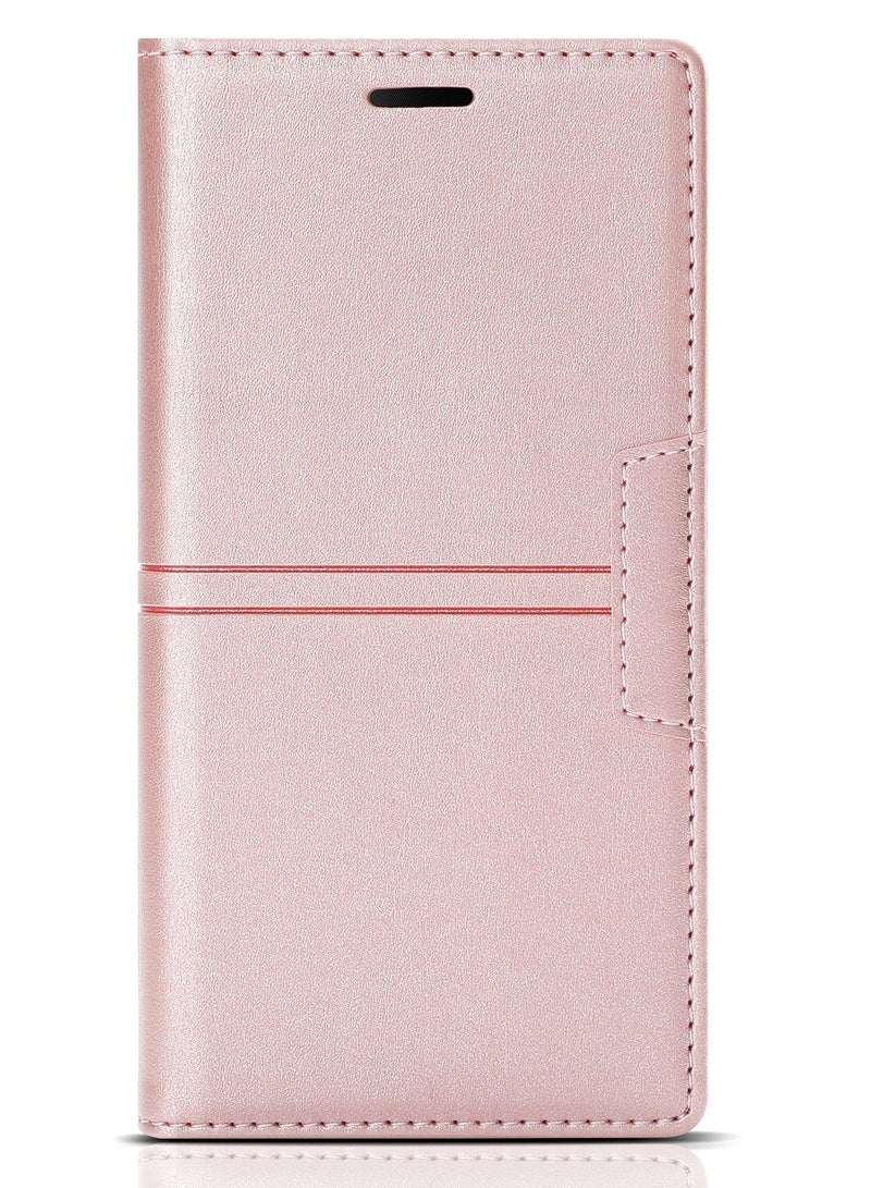 Suteni Flip Cover Leather Protective Hidden Card Slots Phone Case for iPhone - Image 1