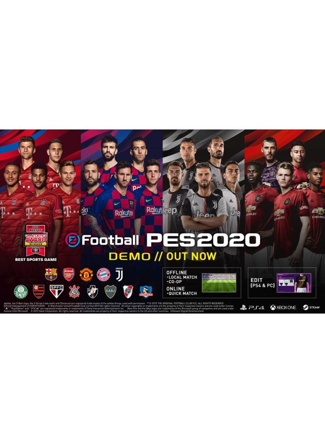 Konami EFootball PES 2020 (International Version) - Sports - playstation_4_ps4 - Image 2