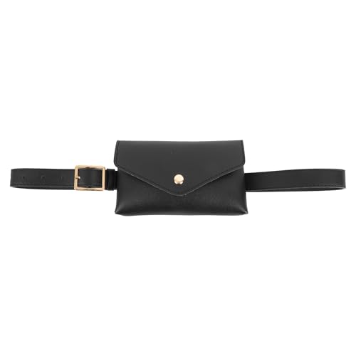Lobagve Women Mini Envelope Flap PU Leather Belt Waist Bag Handbag Clutch Cell Phone Pouch Coin Purse - Image 1