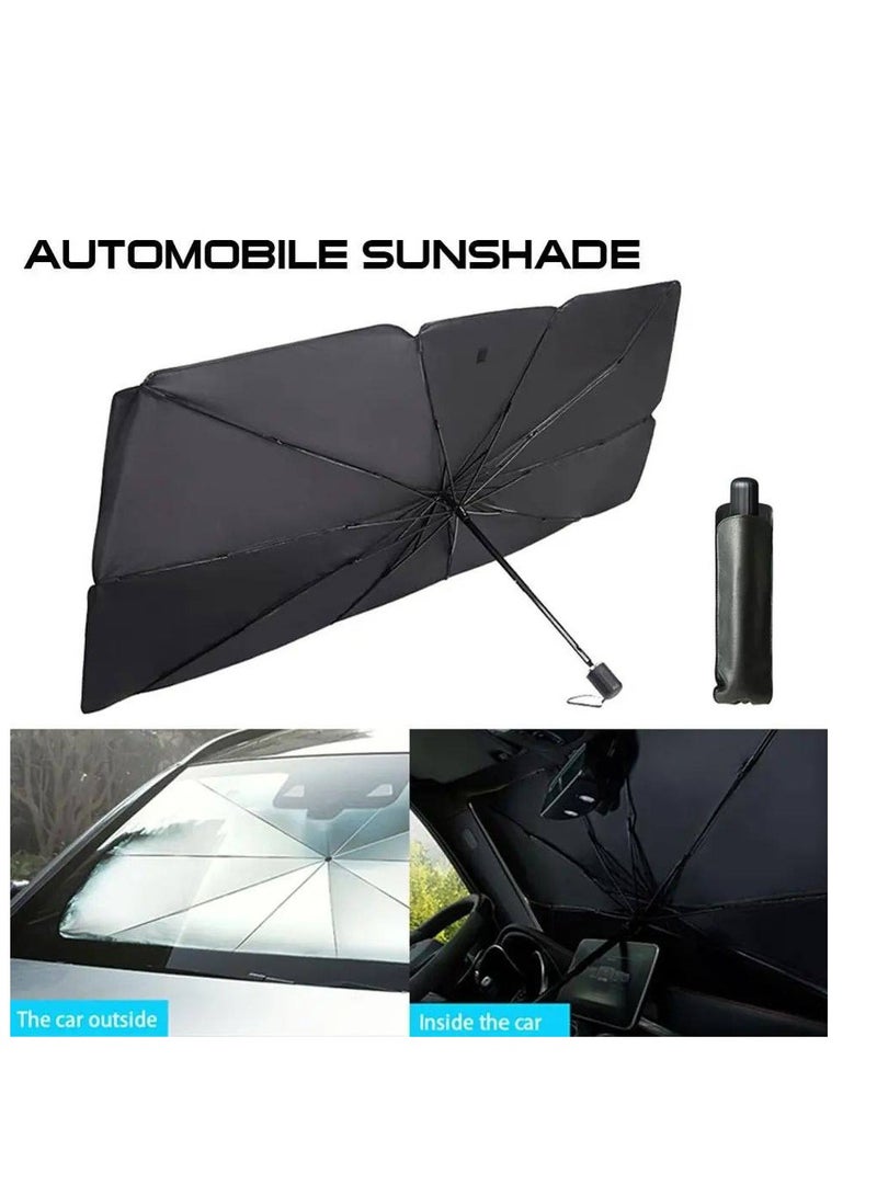 شو وو مظلة شمسية قابلة للطي لزجاج السيارة الأمامي - Image 1