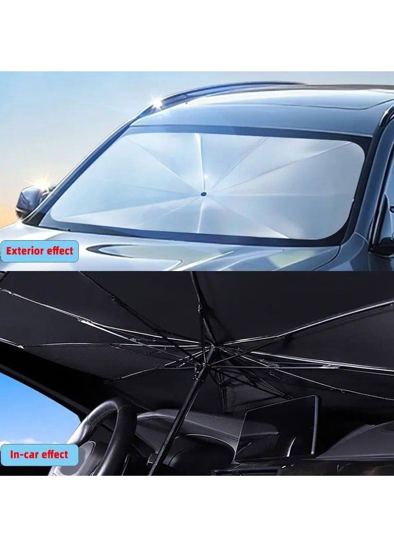 شو وو مظلة شمسية قابلة للطي لزجاج السيارة الأمامي - Image 5