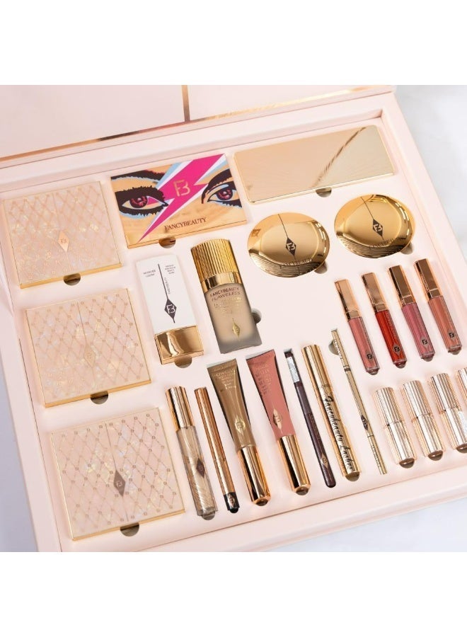 فنسي بيوتي فانسي بيوتي بوكس مكياج فاخر يجمع بين الاناقة والجودة يمنحك مظهراً ساحراً وثابتاً طوال اليوم - Image 2