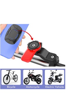 Bike Phone Holder, Universal Phone Mount for Bike, Motorcycle, Scooter and Stroller, With Adapter Quick Release 360° Rotation Adjustable, Detachable Bicycle Phone Mount Compatible for 4.7-7.2 inch Sma - pzsku/ZB9ABE1FD23C665451AECZ/45/_/1678703580/0299e7c4-f2a8-4ac2-9a73-4e4e656f7ae5