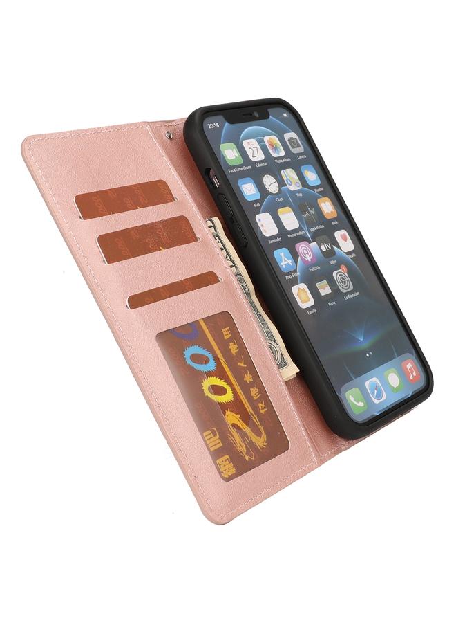 S-TOP Case For iPhone 13 Pro Max Ultra-thin Separable Magnetic Horizontal Flip Leather Case with Card Slot & Wallet - Image 4