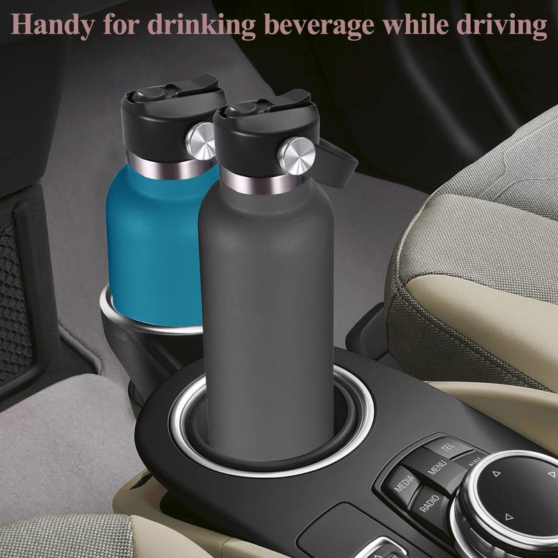 POYAKU Straw Lid for Hydro Flask Standard Mouth 18 oz 21 oz 24 oz Top Lids with Straw for Iron Flask Narrow Mouth 20 24 32 64 oz,Sports Water Bottle Accessories Replacement Dust Cover Straw Cap - Image 4