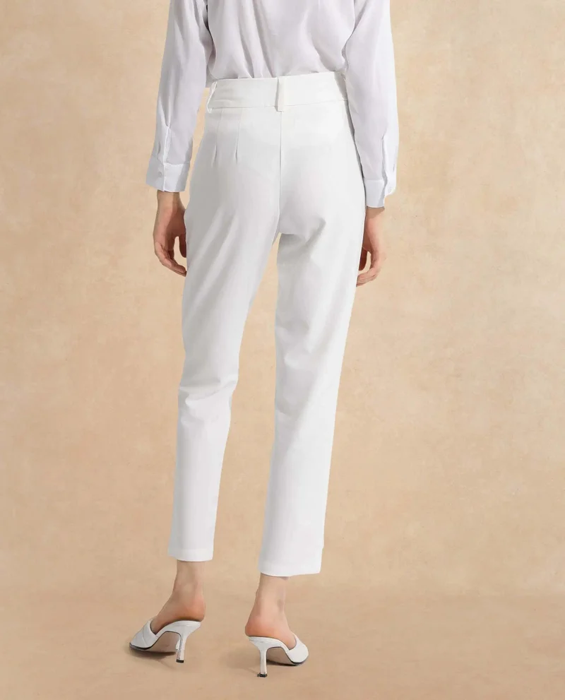 Rareism Women's Formal Straight Fit Trouser