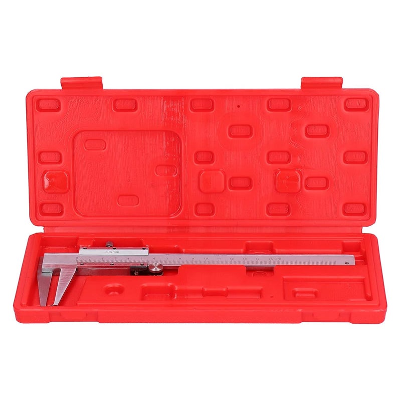 Digital Caliper Carbon Steel Vernier Caliper 6 Inch Measuring Tool for Metalworking - Image 1
