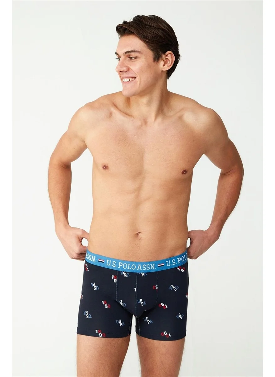 U.S. Polo Assn. 80484 Men's Modal Boxer-Navy Blue