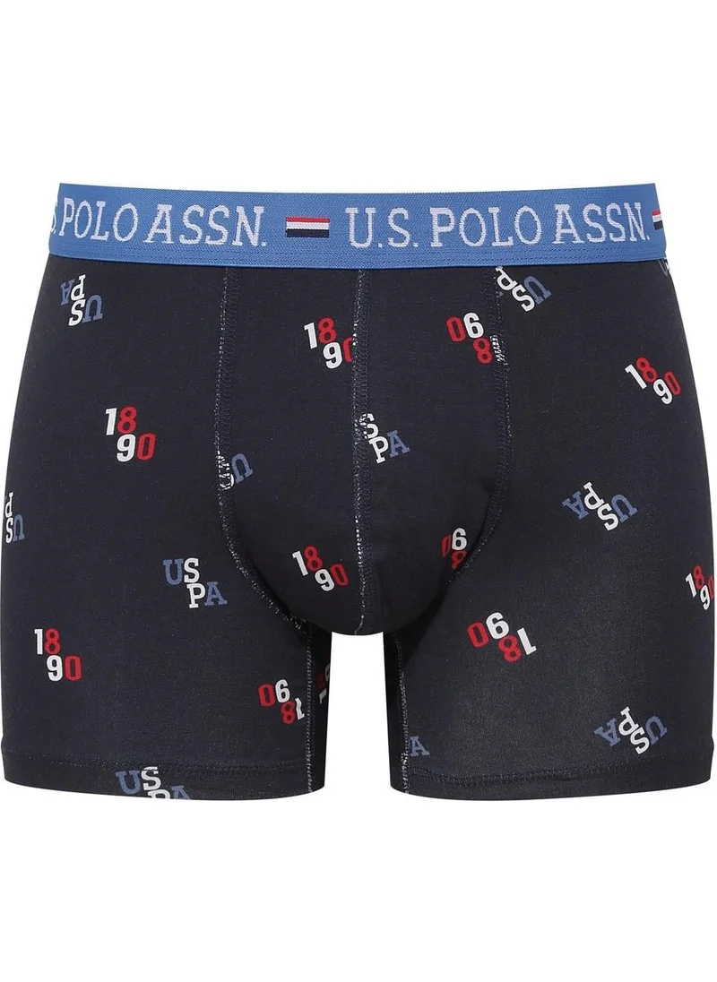 U.S. Polo Assn. 80484 Men's Modal Boxer-Navy Blue