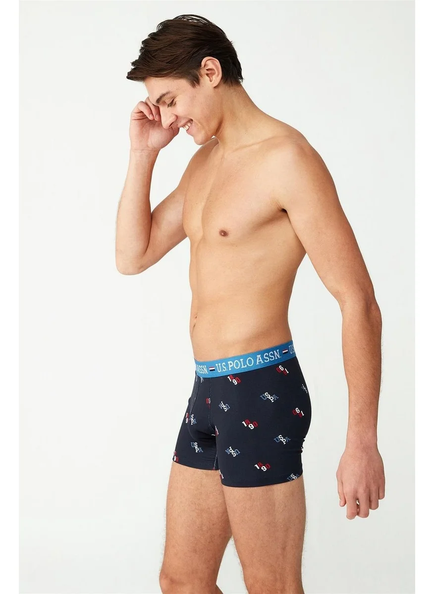 U.S. Polo Assn. 80484 Men's Modal Boxer-Navy Blue