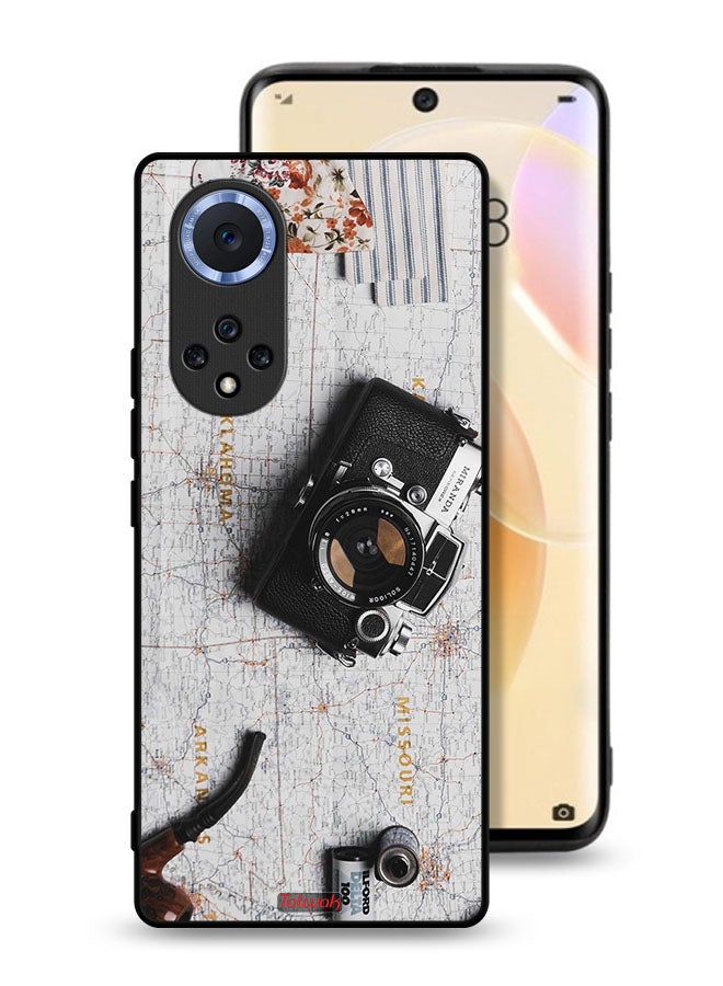 Tolwak غطاء واقي لهاتف هواوي نوفا 9 بتصميم كاميرا عتيقة - Image 1