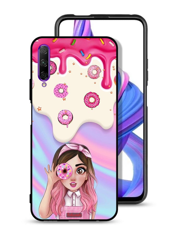 Tolwak Huawei Y9s Protective Case Cover Holding Donut - Image 1