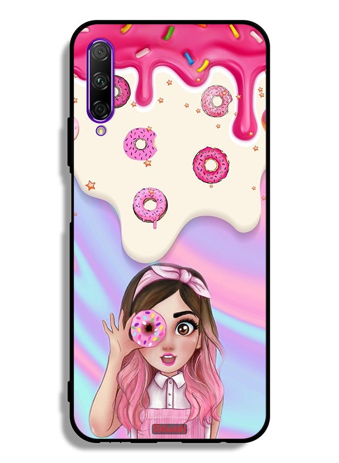 Tolwak Huawei Y9s Protective Case Cover Holding Donut - Image 2
