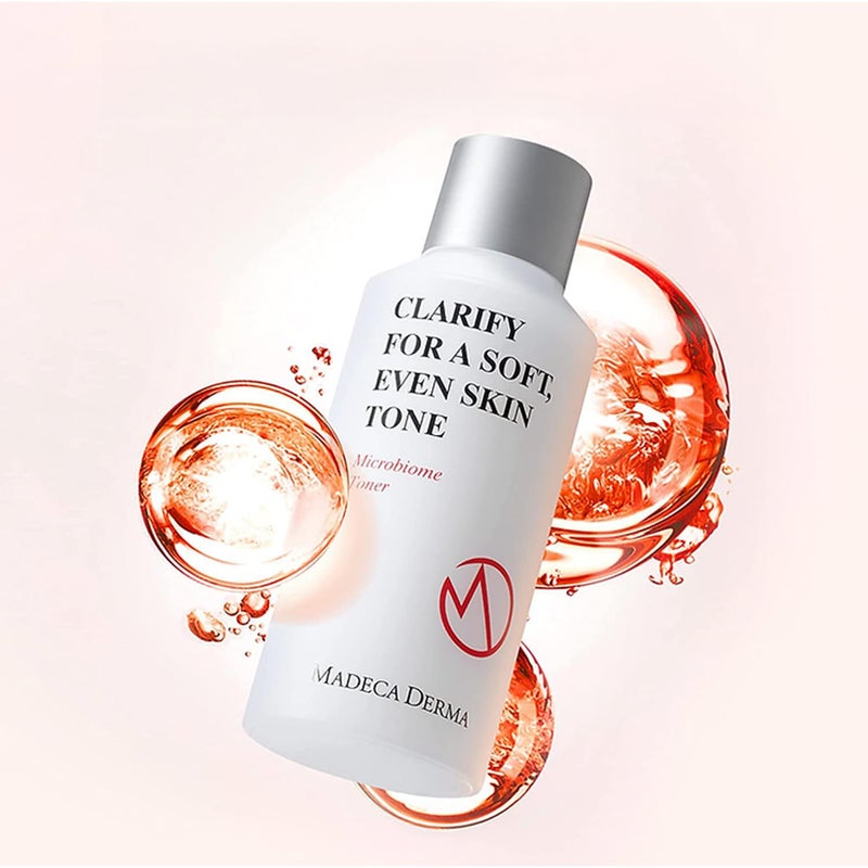 MADECA DERMA Microbiome Face Toner - Anti-Aging & Skin Barrier Strengthening with Microbiome, Hyaluronic Acid, and Centella Asiatica, Korean Skincare for Hydration, Balance & Skin Firming (5.07 fl oz) - Image 2