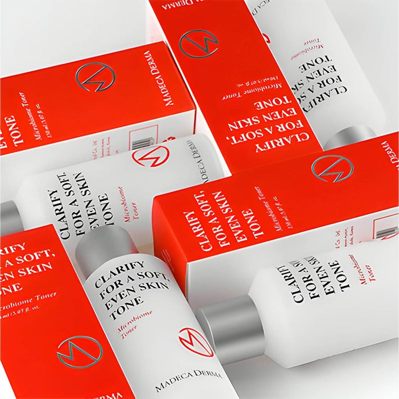 MADECA DERMA Microbiome Face Toner - Anti-Aging & Skin Barrier Strengthening with Microbiome, Hyaluronic Acid, and Centella Asiatica, Korean Skincare for Hydration, Balance & Skin Firming (5.07 fl oz) - Image 5