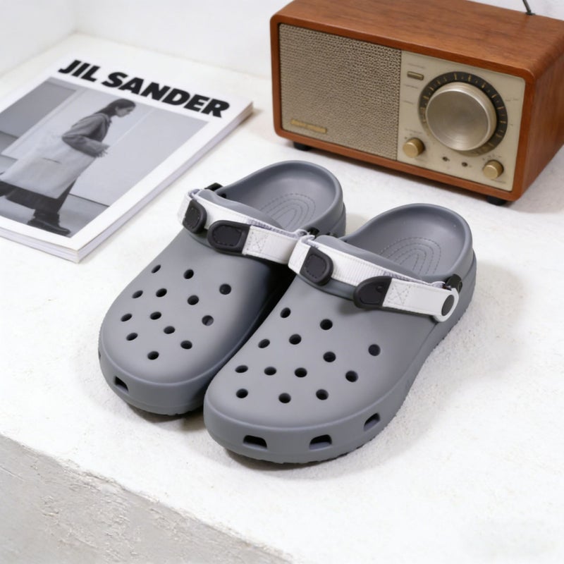 Unisex EVA Clogs Breathable Anti-Slip Beach Sandals Flat Closed Toe Outdoor Shoes - Image 2