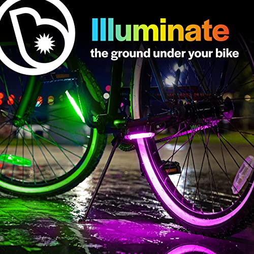Brightz GoBrightz LED Bike Frame Light, Pink - Cool Underglow Bike Light for Riding at Night Bicycle Scooter Stroller Stocking Stuffers for Boys Girls Teens Ages 5 6 7 8 9 10 11 12 13 - Image 2