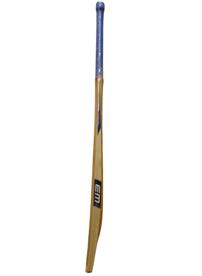 KNK EM Rocket 1.0 Tennis Ball Cricket Bat | Kashmir Willow | Full Size | for All Matches | 15+ Years | with Anti-Scuff Sheet & Cover - Image 4