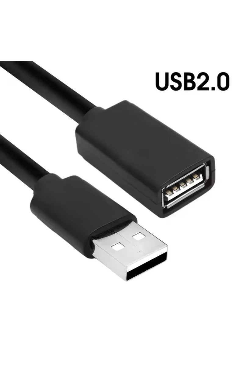 3m USB 2.0 USB 3.0 2.0 Extension Cable Extender Cord Fast Extension Data Transfer Wire 0.5/1/1.5/2/3