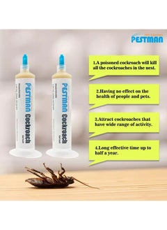 PESTMAN Cockroach Gel Bait 1 Tube of 30 grams  - Image 2