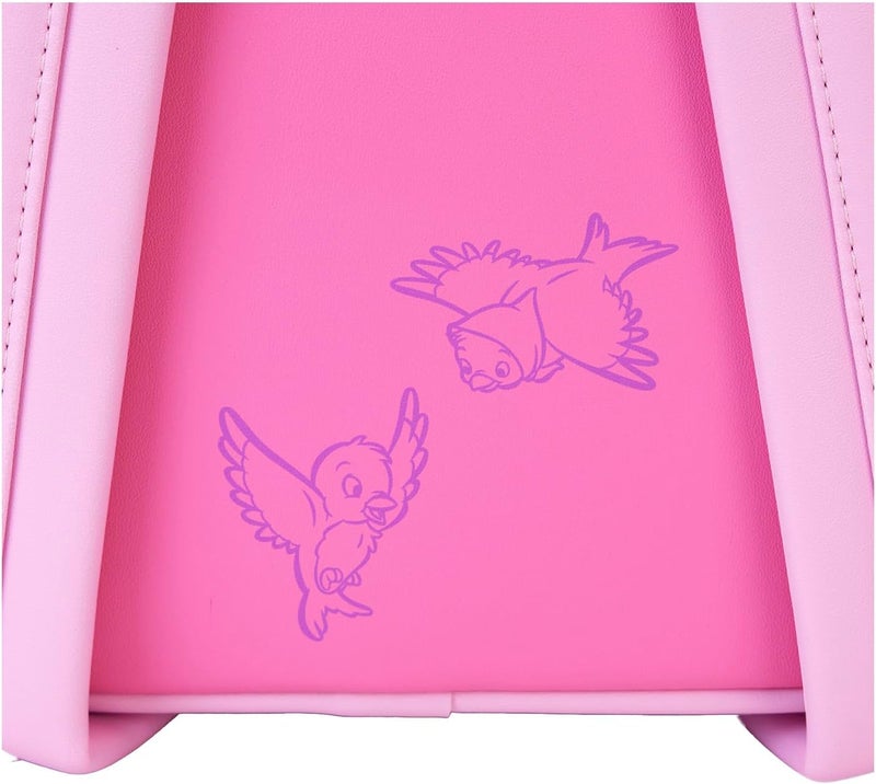 Loungefly Disney Cinderella 75th Anniversary Pink Bow Mini Backpack - Image 5