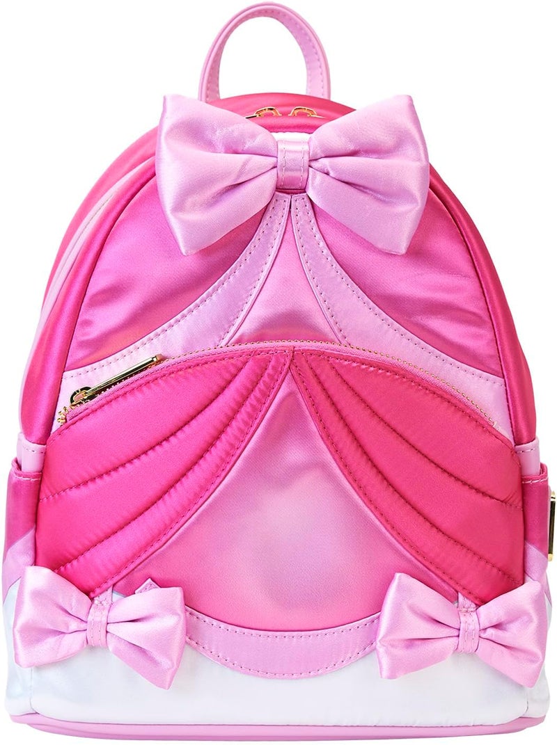 Loungefly Disney Cinderella 75th Anniversary Pink Bow Mini Backpack - Image 1