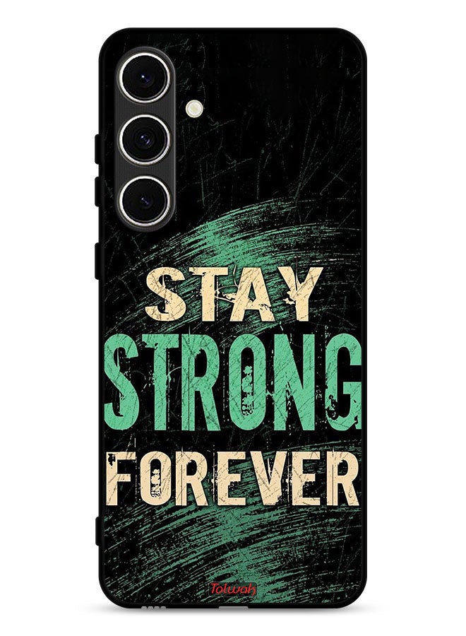Tolwak Samsung Galaxy A36 5G Protective Case Cover Stay Strong Forever - Image 1