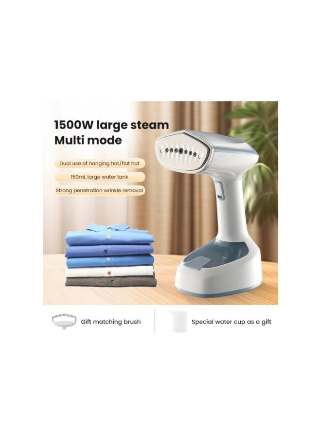 Silver Crest Handheld Garment Steamer – 1500W Portable Clothes Steamer with 20s Fast Heat-Up, 150ml Water Tank & Stainless Steel Steam Panel - Image 3