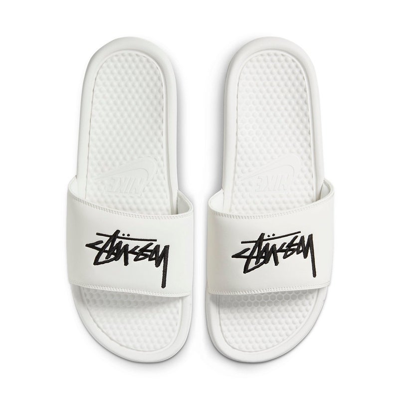 Nike x Stussy Benassi 'Sail' - Image 4