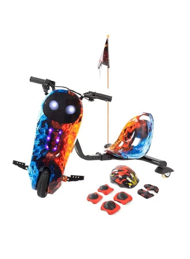 Challenger 36V big Drift Scooter with Helmet and Protective Gear - Image 1