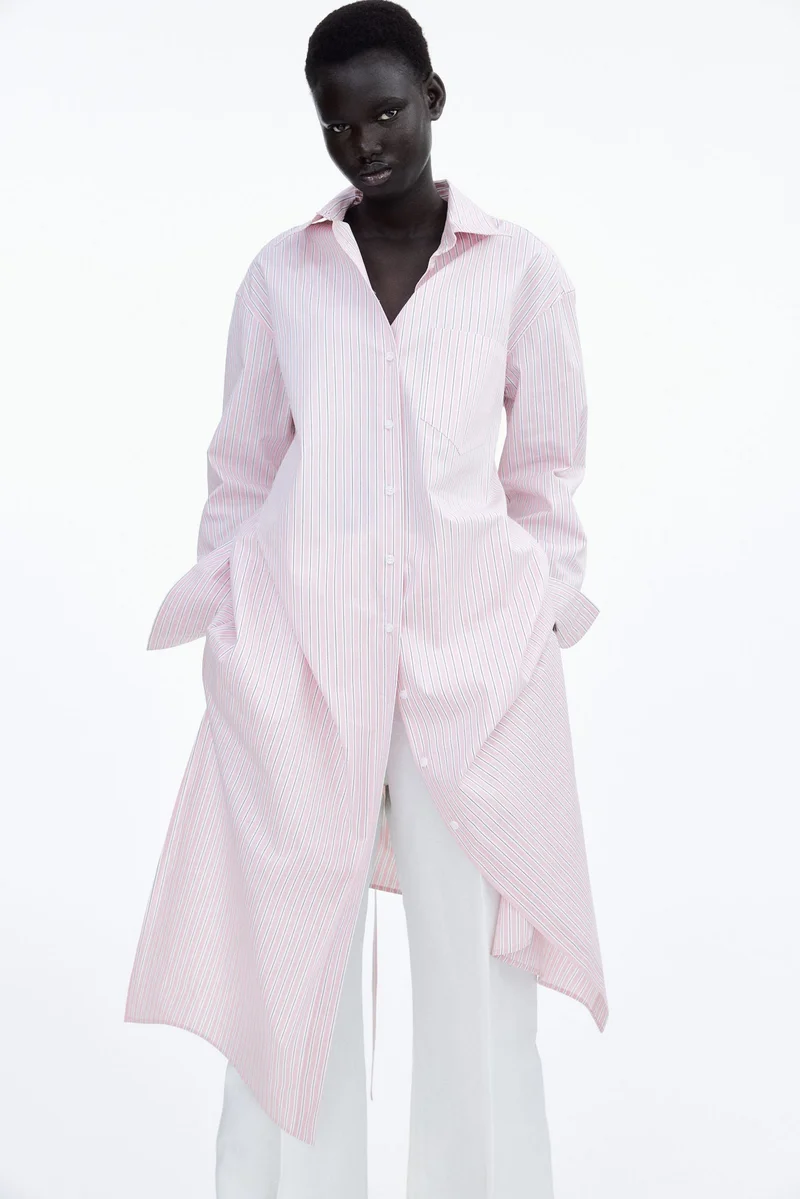 H&M Tie-belt shirt dress